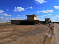 Czech contingent building at Taji base in Iraq, February 2019