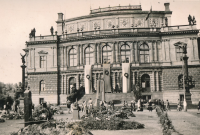 Rudolfinum during the Liberation of Prague