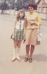 Brunhilda Kalianková with her daughter