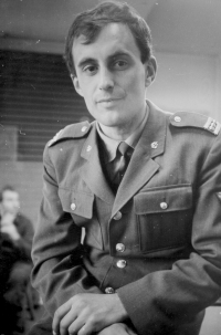 Witness at the military service in Litoměřice, barracks Pod Radobýlem, 1976