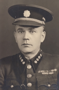 Jan Kusík, brother of Jiří Dvořák's grandmother, 1945