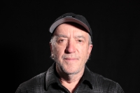 Josef Dvořák during the filming