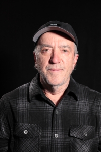 Josef Dvořák during the filming