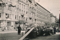 Barricade in Prague