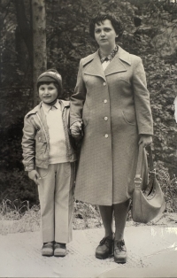 Juraj Kuzma with his mother Olga