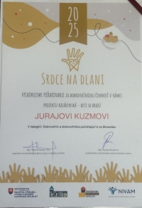 Heart on a Palm award