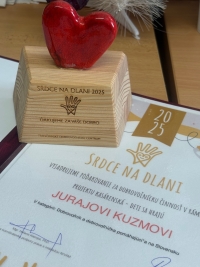 Heart on a Palm award