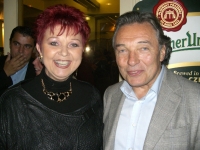 Kateřina Deetlefsová with Karel Gott