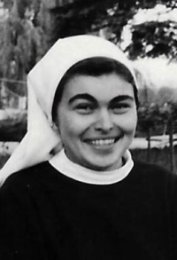Sister Zdislava Františka Nosková the novice (1972)