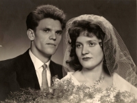 Wedding photo of Brunhilda and Stefan Kalyanko