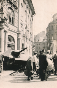 Tank on Old Town Square