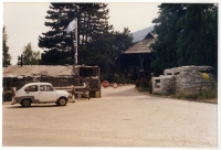 UNPROFOR base in Korenica, Croatia, 1995