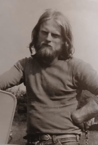 Pavel Richter, photo from the book "Baráky - Souostroví svobody"