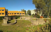 Children's playground - maze designed by the witness for a kindergarten in Liberec