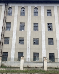 Former mill building in Pečky in 2025