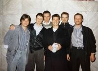David Aust Vedral as a body guard of Tom Cruise and his family, 1995