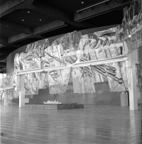 Sculpture River of Life, Czechoslovak Pavilion, Expo Osaka 1970, Japan