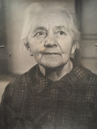 Witness's mother Cecilie Kuklová (1905-1986)
