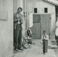 Jiří Ruml and Joel Ruml, Opatov, 1956