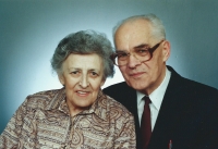 Witness's parents Jiří and Marie Rumls, 2000