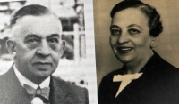 Peter Briess' grandparents, Theodor Briess and Paula Bauml (Briess) in 1938 (Paula Bauml murdered in a concentration camp in 1942)