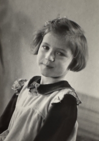 Ivanka Fišerová, 1953 (photographed by her father)