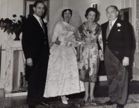 Wedding of Hana Briessová, 1960