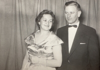 Vlasta Pavlíková with brother Jiří Mikšovský