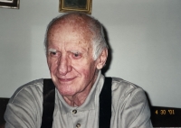 Jiří Fišer (1921-2002), last photo of father from 2001