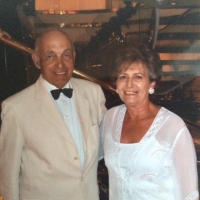 Peter Briess with his second wife Helen Lowe, 2010