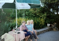 Ludmila Janků with her mother and daughter