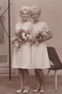 Beloved cousins Julie Pavelková and one year younger Jarmila Pipalová