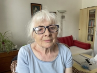 Anna Kroulová during an interview, 13 June 2025, Malé Hradisko