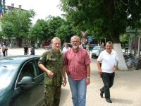 Pristina 2009, with brother Pavel
