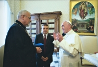 Vatican City 2015, reception with Pope Francis