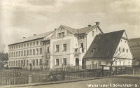 Purmann's shoe factory, Teplice town no. 121, today a factory of filled rolls and Benedictine wafers