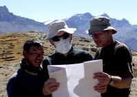 Martin Kratochvil in Nepal in Dolpo area