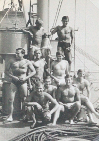 Tadeusz Wilk in the Navy