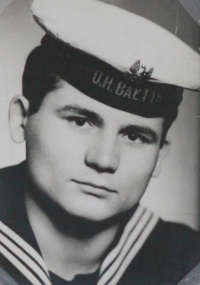 Tadeusz Wilk, military service in the navy, 1966 - 1969