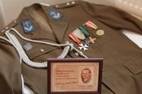 Edward Wilk's uniform from the period of his membership in the Home Army (Armia Krajowa - Home Army)