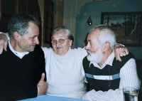 Jan, mother Ruth, brother Jaroslav