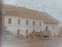The mill in Šlovice in the early 1920s