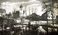 Vojkov near Sedlčany in 1951