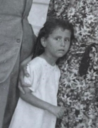 Eva Eisner as a four-year-old