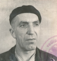 Ladislav Dvořák st. after his release from prison in 1953
