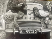 Ivan Spěvák on a working trip to Šumava