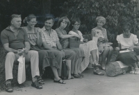 Editorial staff of the Institute of Scientific and Technical Information, Vladimíra Čermáková, third from the right