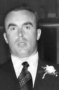 Josef Šedivec in a wedding photo, Los Angeles 1975