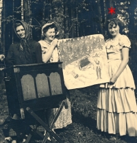 Eva Rajmonová, Majáles, 1956