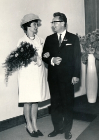 Wedding with Radko Rajmon, 1967